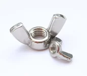 Śruby i nakrętki - NAKRĘTKA SKRZYDEŁKOWA OCYNKOWANA DIN 315 M-6 - miniaturka - grafika 1