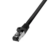 Kable miedziane - LogiLink Premium Cat.8.1 Patchkabel schwarz 5,00m CQ8073S - miniaturka - grafika 1