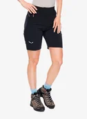 Odzież trekkingowa damska - Spodenki damskie Salewa Pedroc DST Shorts - black out - miniaturka - grafika 1