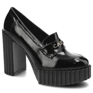 Półbuty damskie - Carinii, Półbuty, B8012_-037-000-000-F10 Czarny, rozmiar 40 - miniaturka - grafika 1