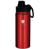 Shakery i bidony sportowe - Berlingerhaus Butelka sportowa ze stali nierdzewnej 18/10 Burgundy Metallic Line 0,54 l - miniaturka - grafika 1