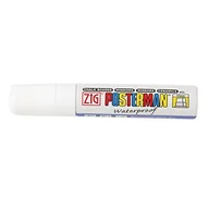 Foliopisy - Posterman pisakiem kredowym 15 MM Biały plakat do PDA PMA-120-WT - miniaturka - grafika 1
