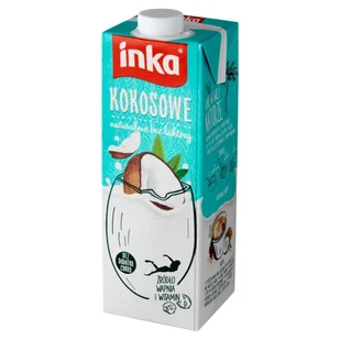 Napój Kokosowy z Wapniem i Witaminami bez dodatku cukru 1L - Inka - Napoje roślinne - miniaturka - grafika 1