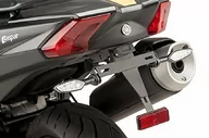 Akcesoria motocyklowe - Puig Wsparcie licencji 9468N czarny dla Yamaha T-MAX 530/DX/SX 17'-18' - miniaturka - grafika 1