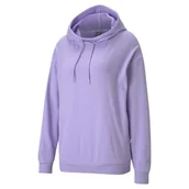 Bluzy damskie - Bluza Damska Puma Modern Basics Hoodie Tr Fioletowa 585933 16-S - miniaturka - grafika 1