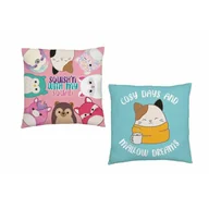 Kołdry i poduszki dla dzieci - Poduszka dziecięca 40x40 Squishmallows zwierzątka dwustronna Halantex - miniaturka - grafika 1