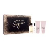 Zestawy perfum damskich - Michael Kors Gorgeous! Zestaw woda perfumowana 100 ml + woda perfumowana 10 ml + mleczko do ciała 100 ml + żel pod prysznic 100 ml - miniaturka - grafika 1