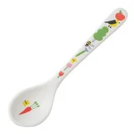 Sztućce dla dzieci - Łyżka Melaminowa Dla Dzieci, Seria Wiejska Sielanka Maison Petit Jour - miniaturka - grafika 1