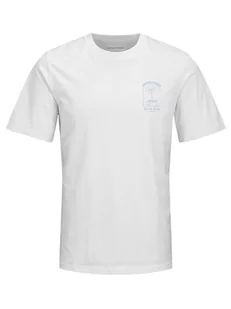 Jack & Jones Koszulka w kolorze białym - Koszulki męskie - miniaturka - grafika 1