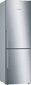 Lodówki - Bosch Serie 6 KGE368LCP lodówko-zamrażarka Wolnostojący 308 l C Stal nierdzewna - miniaturka - grafika 1