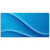 Podkładki na biurko - Mata ochronna na blat Abstrakcja niebieski 120x60cm, Dywanomat - miniaturka - grafika 1