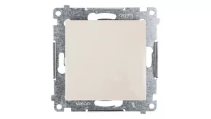 Kontakt Kontakt_Simon Przycisk pojedynczy zwierny bez piktogramu (moduł) 16AX. 250V. zaciski śrubowe krem DP1A.01/41 - Wyłączniki światła i elektryczne - miniaturka - grafika 1