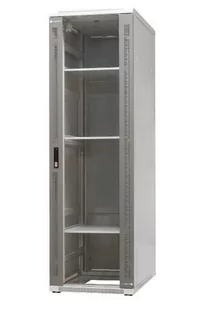 EmiterNet Szafa ramowa stojąca 42U, drzwi przód blacha/szkło, 600x1000x1980mm (szer./gł./wys.) - Akcesoria do serwerów - miniaturka - grafika 2