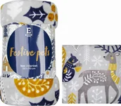 Koce - Koc FESTIVE PETS ZIMOWE ZWIERZĄTKA 130x170 cm - miniaturka - grafika 1