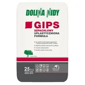 Gipsy i gładzie gipsowe - Gips szpachlowy uplastyczniona Formuła Dolina Nidy 25 kg - miniaturka - grafika 1