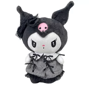 Maskotka Pluszowa Kuromi Szara Kokardka XXL 90x55x32 cm - Maskotki i pluszaki - miniaturka - grafika 1