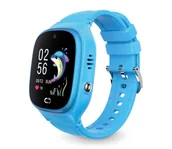 Smartwatch - Aligator AW11BE Watch Junior 2 450 mAh IP67 Wi-Fi niebieski - miniaturka - grafika 1