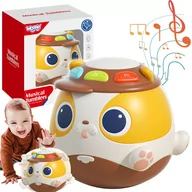 Zabawki interaktywne dla dzieci - WOOPIE BABY Interaktywna Grająca Kula Piesek Zabawka Muzyczna Edukacyjna - miniaturka - grafika 1