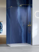 Kabiny prysznicowe - Kabina prysznicowa New Trendy Nesta 120x200 walk-in złota uniwersalna K-1735 - miniaturka - grafika 1