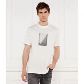 Koszulki męskie - Armani Exchange T-shirt | Regular Fit - miniaturka - grafika 1