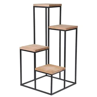 Nowoczesny kwietnik na 4 kwiaty loft - Kwietniki - miniaturka - grafika 1