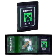 Portfele - Portfel portfelik MINECRAFT Creeper 25x11cm ASTRA - miniaturka - grafika 1