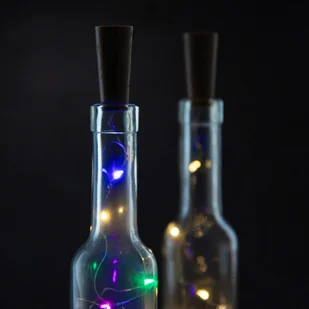 Korek Do Butelki LED - Lampki Dekoracyjne - Domowy wyrób alkoholu - miniaturka - grafika 1