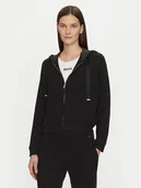 Bluzy damskie - BOSS Bluza 50535842 Czarny Regular Fit - miniaturka - grafika 1