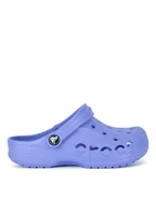 Buty dla dziewczynek - Crocs Klapki BAYA CLOG KIDS 207013-5PY Fioletowy - miniaturka - grafika 1