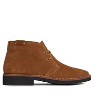 Botki męskie - Trzewiki Polo Ralph Lauren Talan Chukka 803759747002 Brązowy - miniaturka - grafika 1