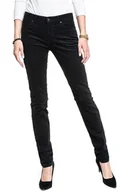 Spodnie damskie - Wrangler, Spodnie damskie, Slim Dark Navy W28Lek18R, rozmiar W28 L32 - miniaturka - grafika 1