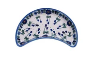 Tace i patery - Ceramiczna tacka półksiężyc Ceramika Bolesławiec - miniaturka - grafika 1