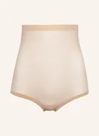 Spodenki damskie - Wolford Szorty Modelujące Tulle Control beige - miniaturka - grafika 1