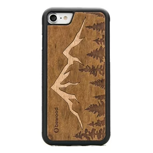 Bewood Drewniane etui iPhone SE 2022/2020 GÓRY IMBUIA BWD05341 - Etui i futerały do telefonów - miniaturka - grafika 1