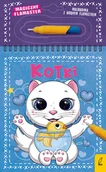 Kolorowanki, wyklejanki - Magiczny flamaster. Kotki - miniaturka - grafika 1