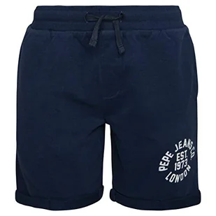 Pepe Jeans Szorty kąpielowe dla chłopców Davide, niebieski (573eton Blue 573), 4-5 Lata - Spodenki damskie - miniaturka - grafika 1