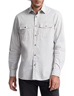 Pierre Cardin Męska koszula Bastien, jasnoszara, 3XL - Koszule męskie - miniaturka - grafika 1