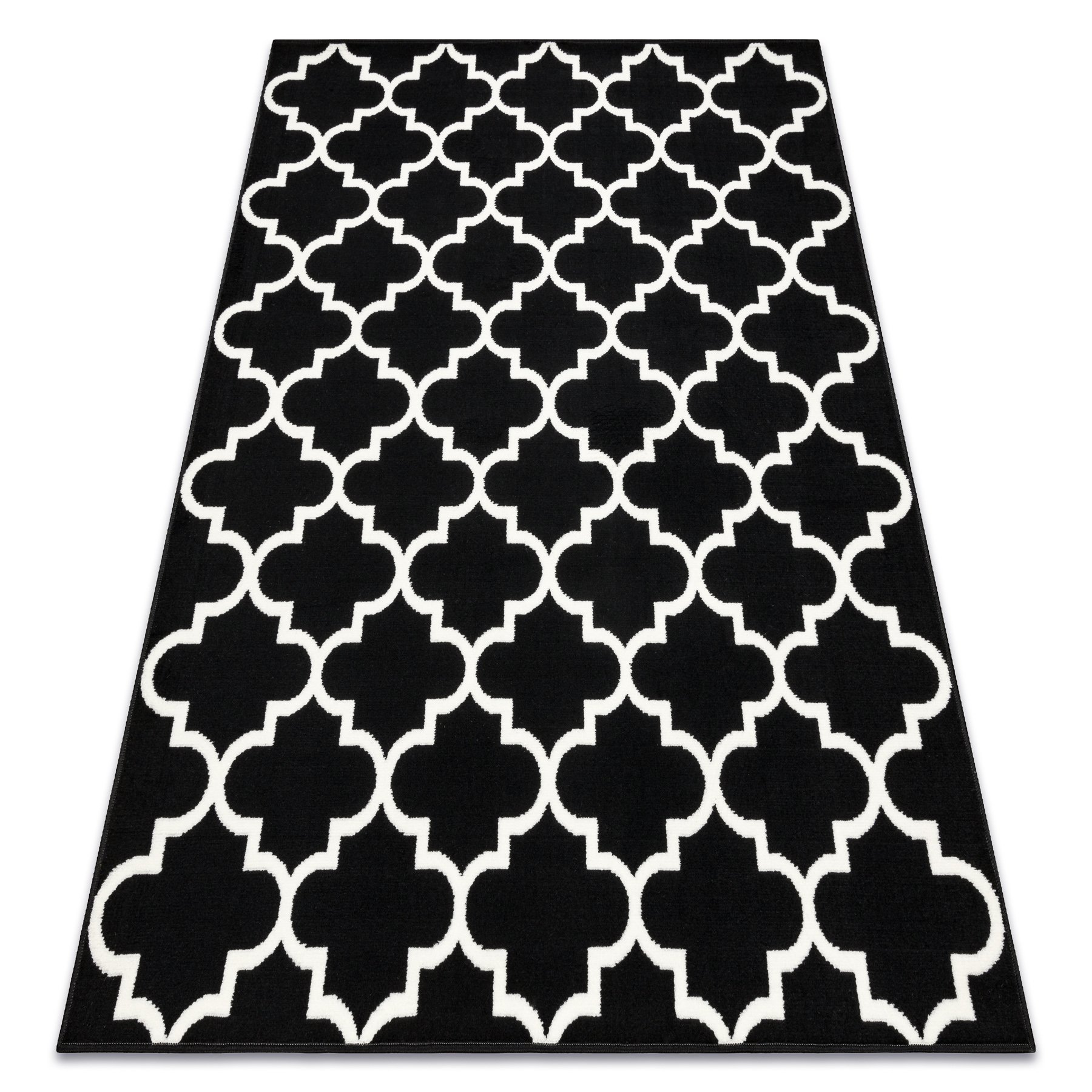 Dywan BCF Morad TRELIS koniczyna marokańska - czarny 140x200 cm