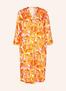 Sukienki - Frieda & Freddies Sukienka Satynowa Z Rękawami 3/4 orange - miniaturka - grafika 1