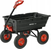 Wózki magazynowe - YT.GARDEN TROLLEY WITH TIPPER XXL 550kg - miniaturka - grafika 1
