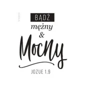 Magnesy - SZARON Magnes na lodówkę - Bądź mężny i mocny - Szaron - miniaturka - grafika 1