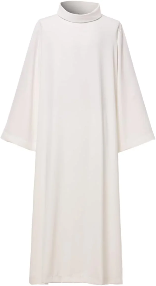 SUKIENKA SZATA LITURGICZNA RELIGIJNA UNISEX BIAŁA KOSTIUM L XL XXL