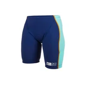 Bielizna sportowa damska - ZEROD Spodenki triathlonowe damskie RACER SHORTS kubik blok - miniaturka - grafika 1