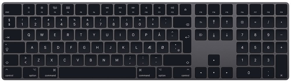 Apple Magic Keyboard Full-size 100% Wireless MRMH2DK/A