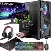 Zestawy komputerowe - Komputer BSG Venom V8 AMD Ryzen 5 16GB DDR4 512GB SSD Windows 11 - miniaturka - grafika 1