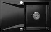 Zlewozmywaki - | Zlew KERNAU KGS J 5079 1B1D DEEP BLACK (czarny mat) - miniaturka - grafika 1