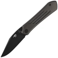 Noże - Nóż składany Bestech Icarus Black Stonewash Titanium, Black Stonewashed M390 by Nick Rogers (BT2302B) - miniaturka - grafika 1
