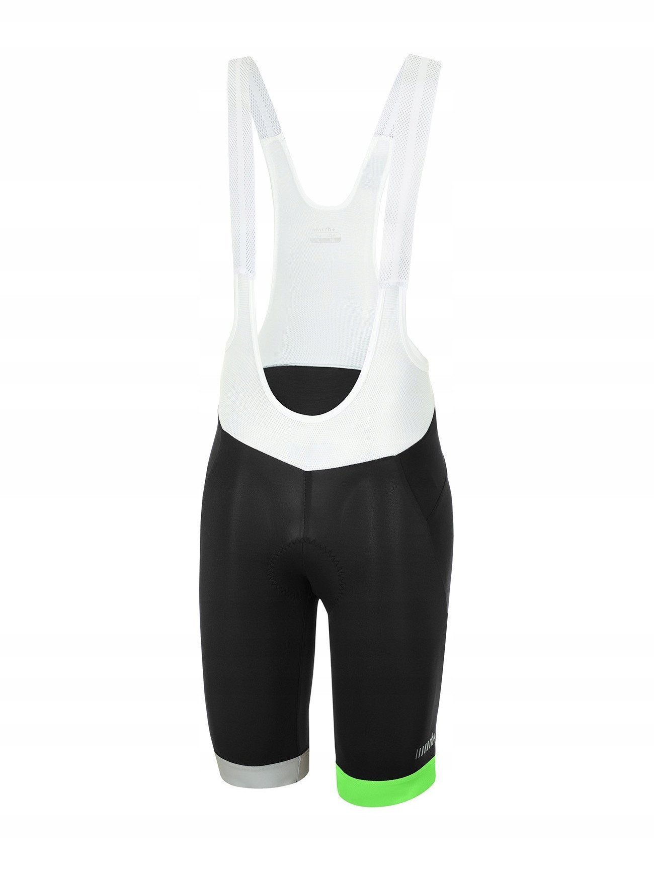 Spodenki rowerowe zeroRH+ Prime BLACK/FLUO GREEN/REFLEX - L