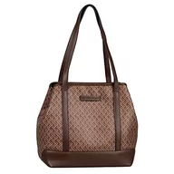 Torebki damskie - TOM TAILOR Damska torba na zakupy Yoki, Brązowy nadruk, L, Nowoczesny - miniaturka - grafika 1