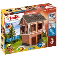 Klocki - Klocki Cegiełki Konstrukcyjne Teifoc Duży Dom Zestaw Konstrukcyjny 380 elementów - miniaturka - grafika 1